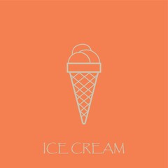 Wall Mural - ice cream