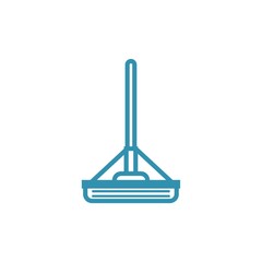 Canvas Print - wiper mop