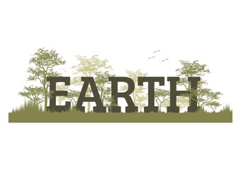 Poster - Earth day design