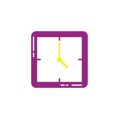 Poster - clock icon