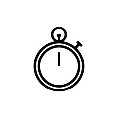 Sticker - Stopwatch icon.