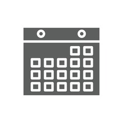 Poster - calendar icon