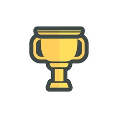 Sticker - sports trophy