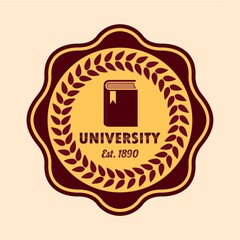 Sticker - university logo element