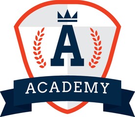 Sticker - academy logo element