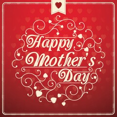 Poster - happy mothers day design