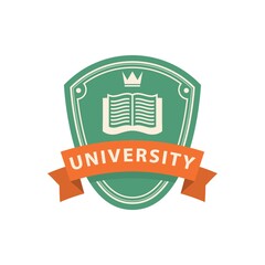 Wall Mural - university logo element