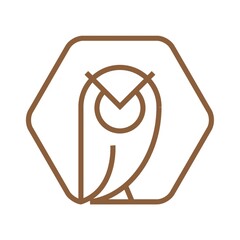 Canvas Print - owl icon