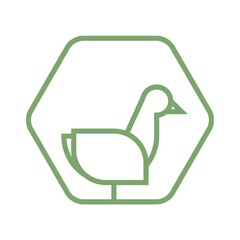 Poster - bird icon