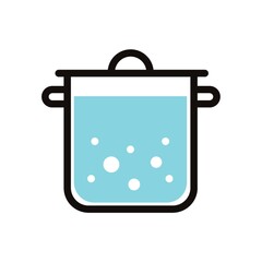 Wall Mural - Cooking pot icon