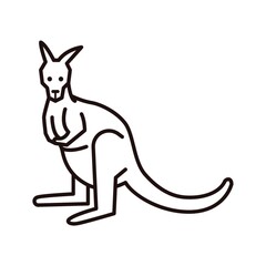 Sticker - Kangaroo icon