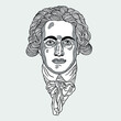 Johann Wolfgang von Goethe. 