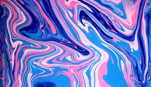 Dekoracja na wymiar  streszczenie-tlo-fioletowe-biale-i-niebieskie-gra-kolorow-akrylowa-tekstura-z-wzorem-marmuru