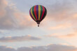 © Per Swantesson/Stocksy - Beautiful rise of colorful hot air balloon at sunrise