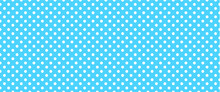 Blue, Polka Dot Jersey Pattern. Pois, Polka Dots Memphis Style. Flat Vector Seamless Dotted Pattern. Vintage, Abstract Geometric Wallpaper Or Banner. Christmas ( Xmas ). Point, Round Signs.