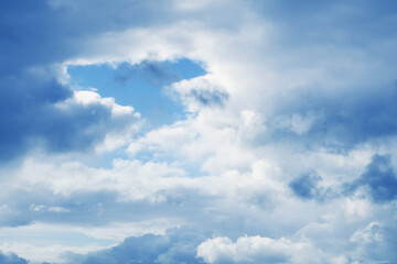 Wall Mural - Clouds in sky