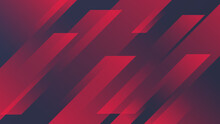 Dark Geometric Abstract Wallpaper Gray Blue Colors With The Image Of Red Stripes With A Gradient