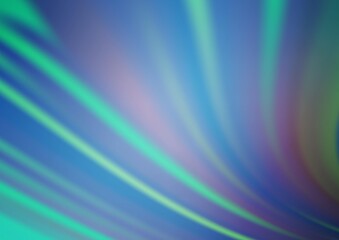 Wall Mural - Light BLUE vector blurred shine abstract background. A vague abstract illustration with gradient. The blurred design can be used for your web site.