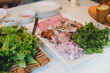 © Lauren Naefe/Stocksy - Ingredients for making a sandwich