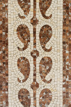 Paisley Shape Mosaic Decoration