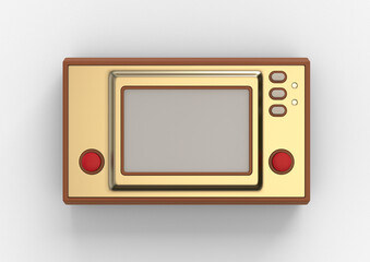 Canvas Print - Handheld Game Console