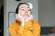 © Dina - A young adult woman looking bored, being and feeling  bored