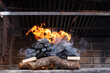 BBQ Fire for asado argentino