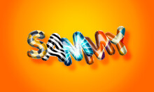 Sammy Male Name, Colorful Letter Balloons Background