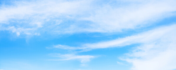 Wall Mural - beautiful blue sky with clouds.