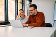 © kerkezz - Happy business people working together