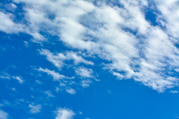 Wall Mural - beautiful sky with clouds for background
