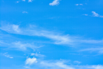 Wall Mural - beautiful sky with clouds for background