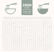 Set of 2000 High Quality Thin Line and Solid Icons . Isolated Vector Elements
