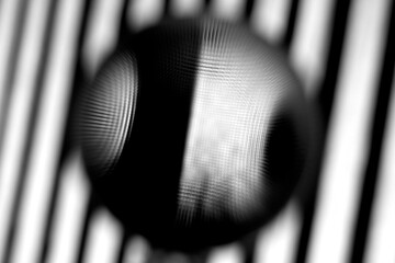 Wall Mural - Abstract blurry background with seamless objects. Abstract objects in blur.