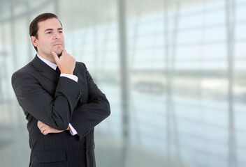 Wall Mural - business man portrait