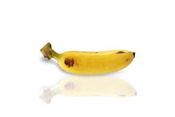 banana isolated on white background