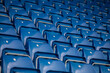 Empty seats at a football stadium