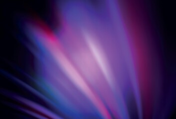 Wall Mural - dark purple vector blurred shine abstract texture.