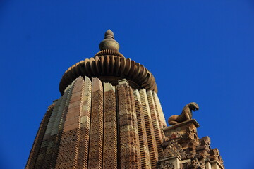 Wall Mural - Khajuraho Group of Monuments, Hindu temples and Jain temples in Chhatarpur district, Madhya Pradesh, India, Nagra style architecture, UNESCO World Heritage Site.