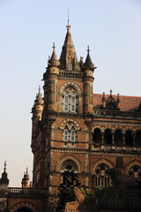 Wall Mural - Chhatrapati Shivaji Terminus (CST) train station in Mumbai, India with beatiful architecture