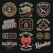 Relentless immortality starting pack vector colored designs