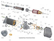 Exploded View Illustration of Axial Starter