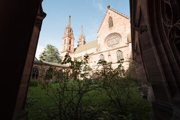 The minster in basel switzerland