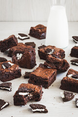 Wall Mural - Cookies and Cream Fudge Brownies