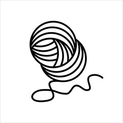 Wall Mural - Yarn Icon, Interlocked Fibres Long Length Ball