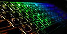 Backlight Gaming Keyboard With Versatile Color Schemes