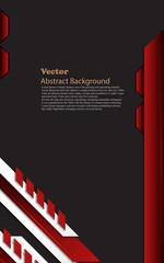 Wall Mural - red vertical corporate elegant layout design with text