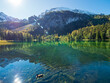 Frillensee, Bayern, an einem sonnigen Herbsttag