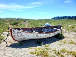 old fishing boat