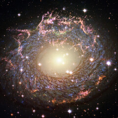 starry deep outer space. elements of this image furnished by nasa